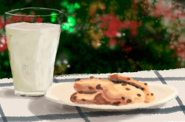 milk and cookies